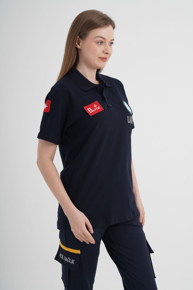 Yeni UMKE Lacivert Lacost T-shirt (Unisex)