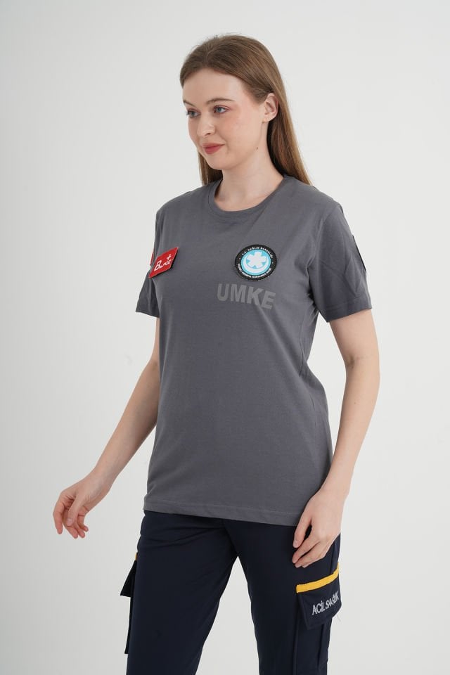 Yeni UMKE Füme Penye T-shirt (Unisex)