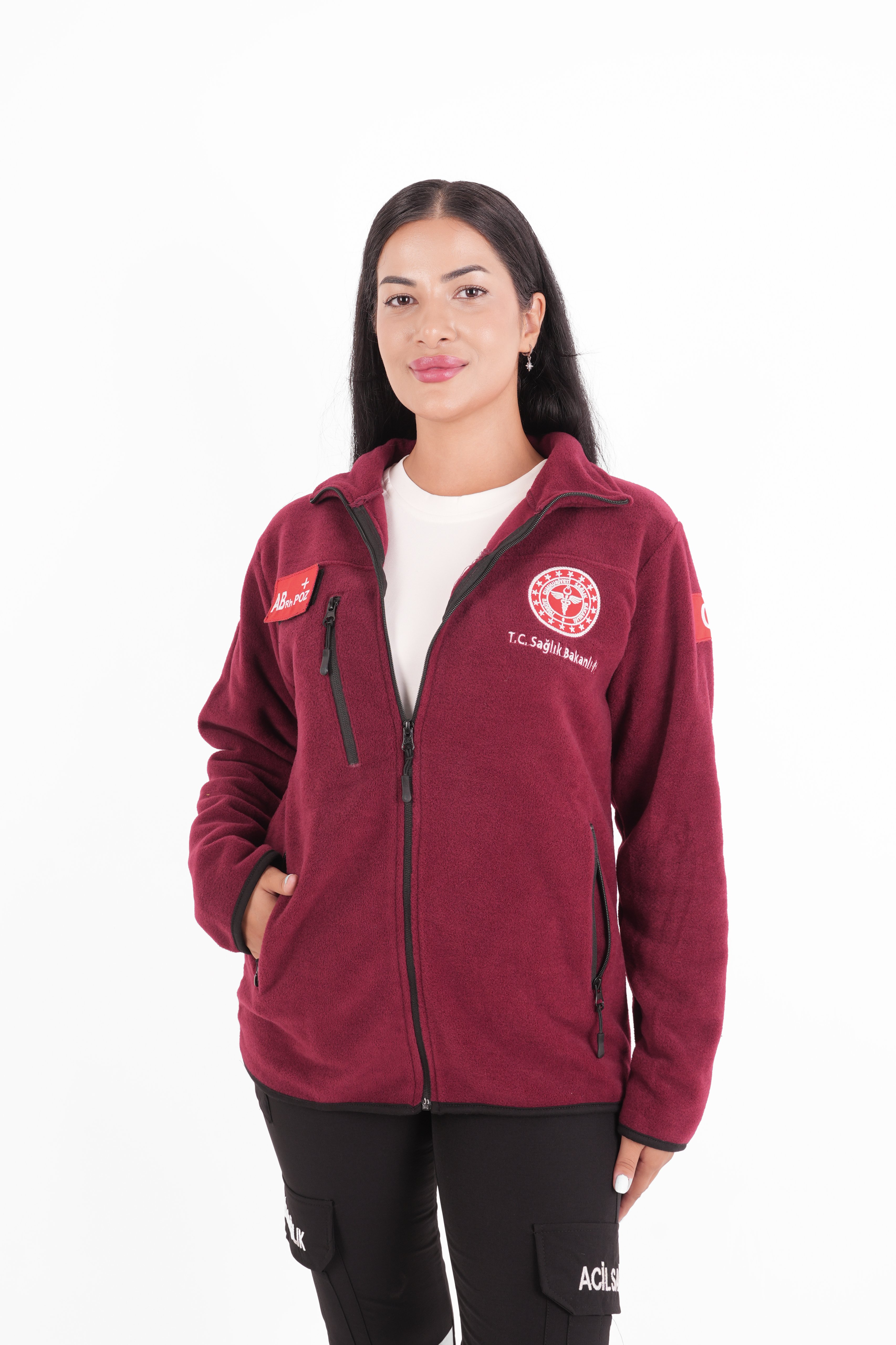 Sağlık Bakanlığı 112 Acil Bordo Polar (Unisex)