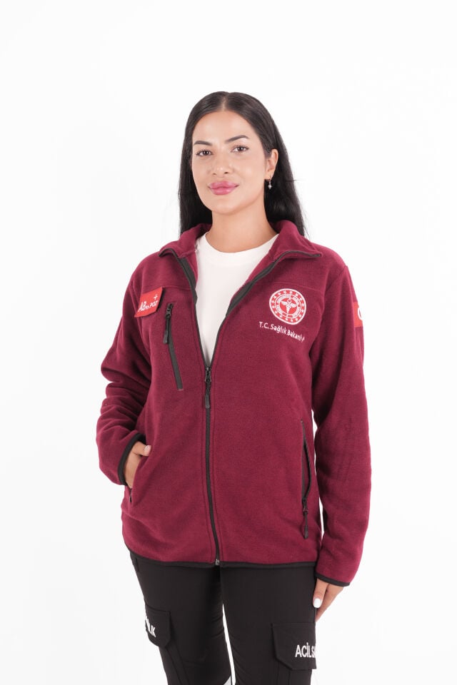 Sağlık Bakanlığı 112 Acil Bordo Polar (Unisex)
