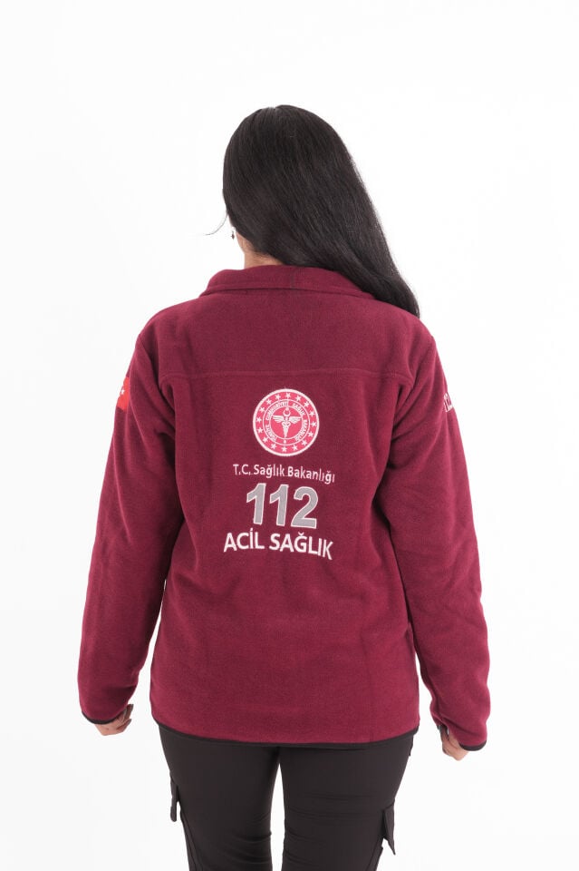 Sağlık Bakanlığı 112 Acil Bordo Polar (Unisex)