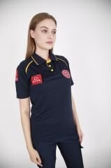 Yeni 112 Acil Sağlık Comfort Polo Yaka T-shirt (Unisex-Fileli)