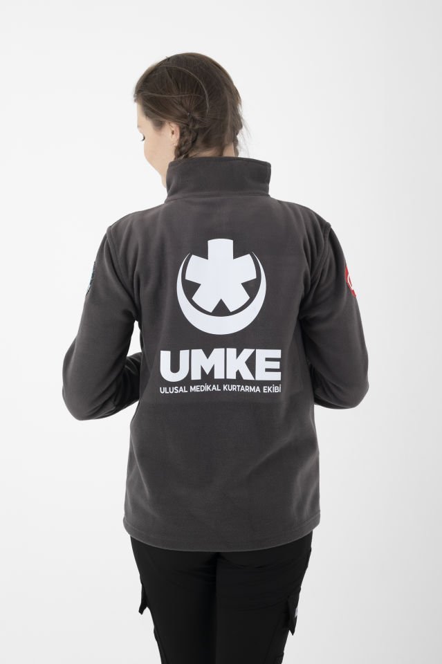 Yeni UMKE Füme Fermuarlı Swit (Unisex-Kışlık)