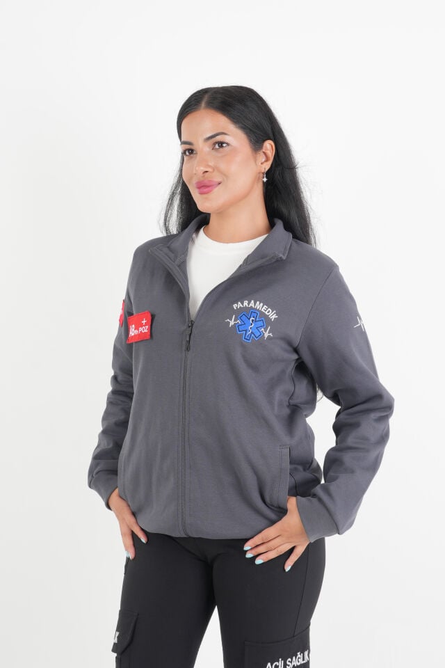 Paramedik Füme Pike Kumaş Polar (Unisex)