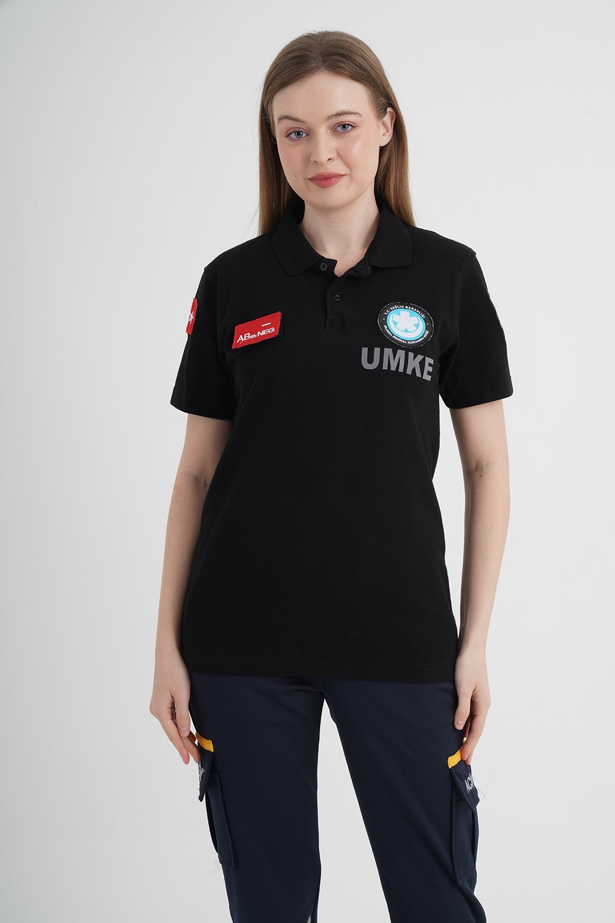 Yeni UMKE Siyah Lacost T-shirt (Unisex)