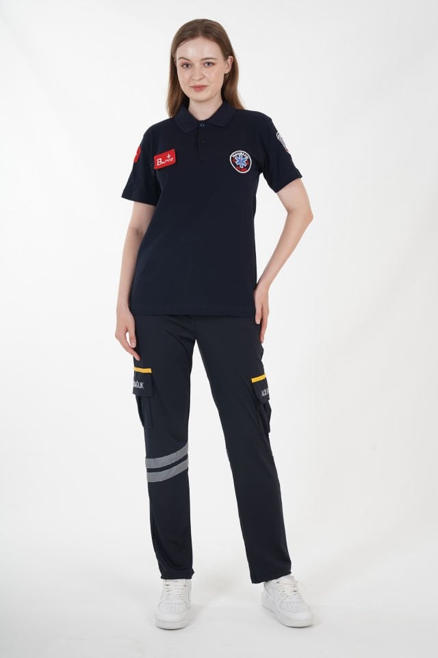 YENİ Lacivert Lacost Paramedik T-shirt (Unisex)