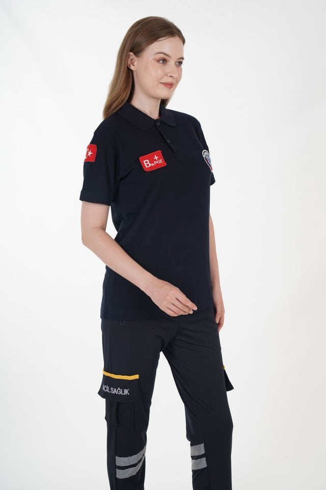 YENİ Lacivert Lacost Paramedik T-shirt (Unisex)