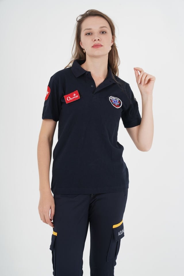 YENİ Lacivert Lacost Paramedik T-shirt (Unisex)