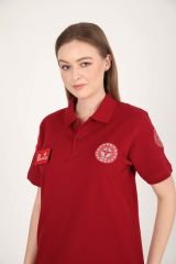 YENİ Acil Sağlık Lacost Bordo T-shirt(Unisex)