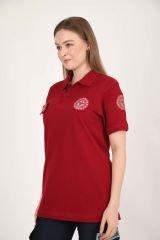 YENİ Acil Sağlık Lacost Bordo T-shirt(Unisex)