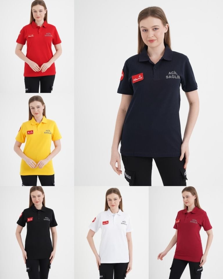 Acil Sağlık Ambulans Lacost T-shirt (Unisex)
