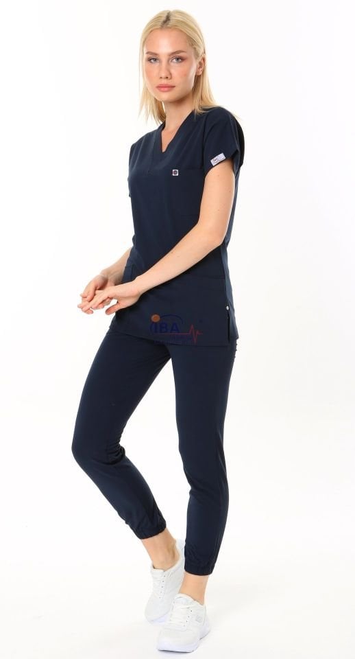 Premium Jogger Likralı Lacivert Takım (Unisex)