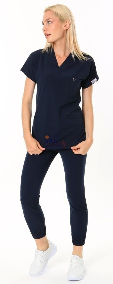Premium Jogger Likralı Lacivert Takım (Unisex)