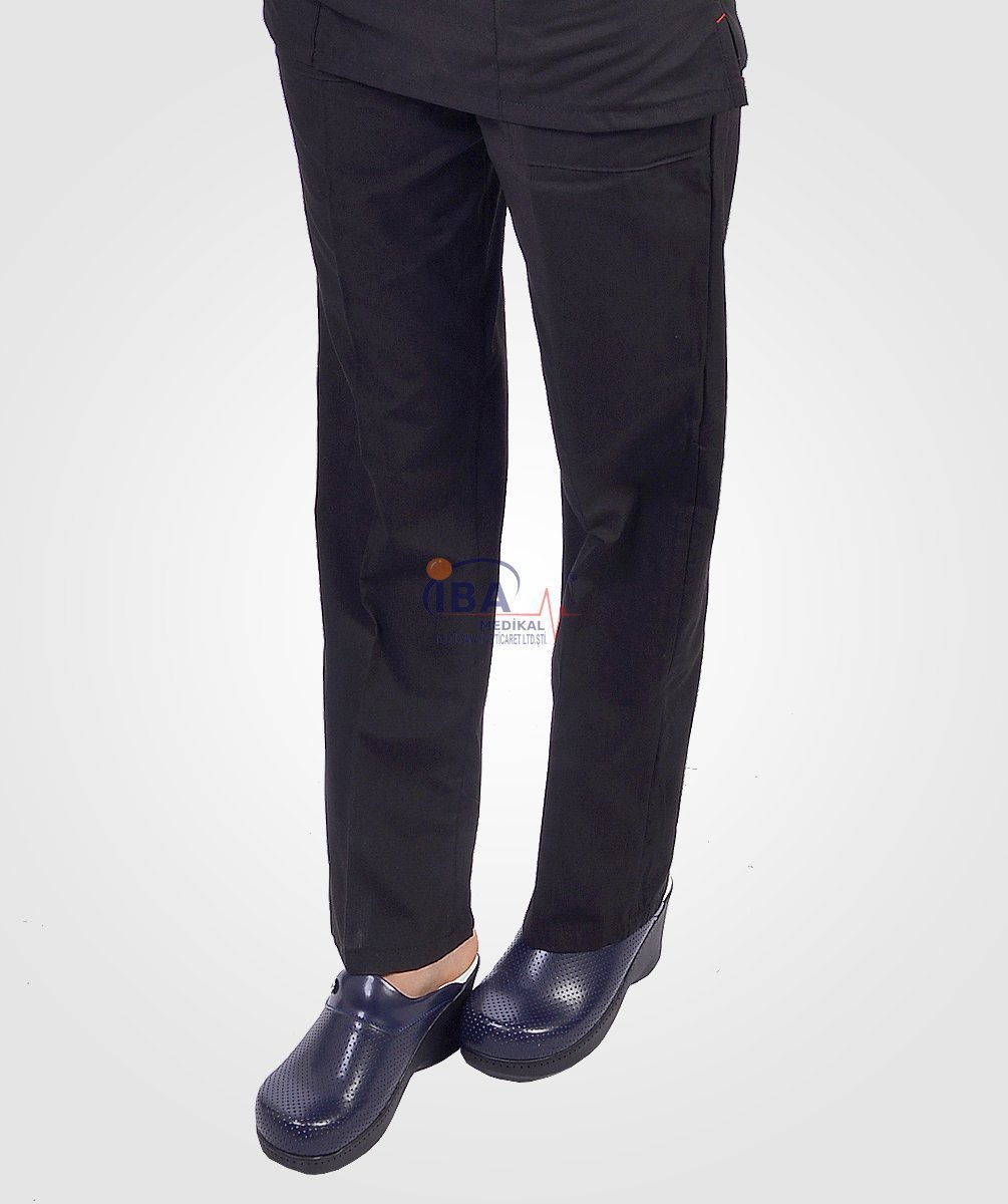 Siyah Likralı Tek Alt Pantolon (Unisex)