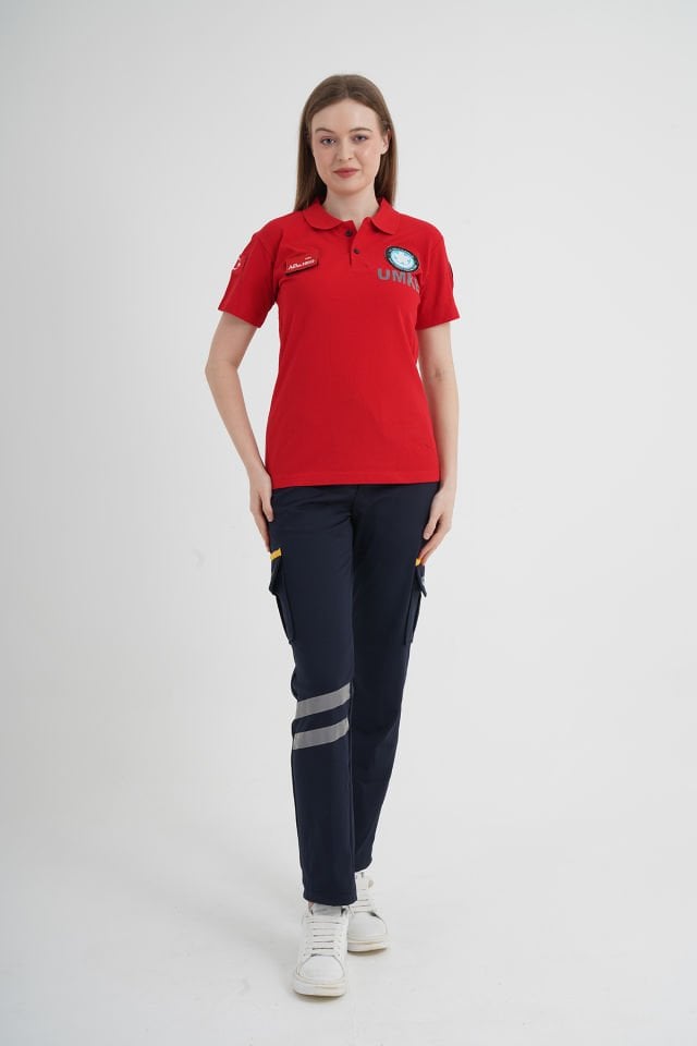 UMKE Kırmızı Lacost T-shirt (Unisex)