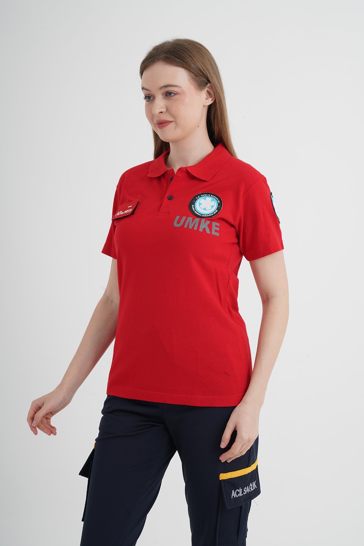 UMKE Kırmızı Lacost T-shirt (Unisex)